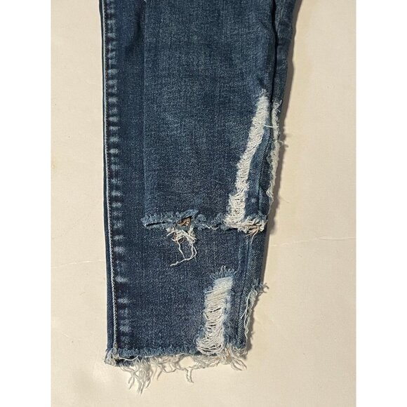 American Eagle jeans womens 4 24 x 28 next level stretch super high rise jegging - Picture 8 of 10